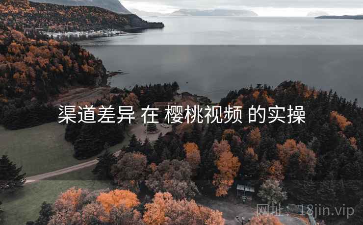 渠道差异 在 樱桃视频 的实操 渠道差异 在 樱桃视频 的实操