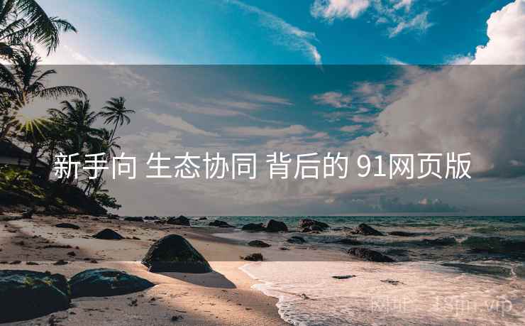 新手向 生态协同 背后的 91网页版 新手向 生态协同 背后的 91网页版